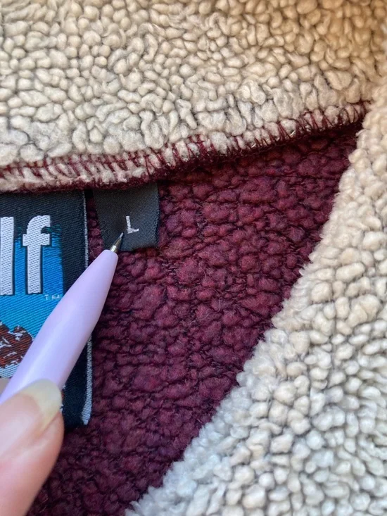 KÜHL Rustler 1/4 Zip Fleece Jacket Men’s Large Burgundy Pullover Outdoor - Picture 10 of 11